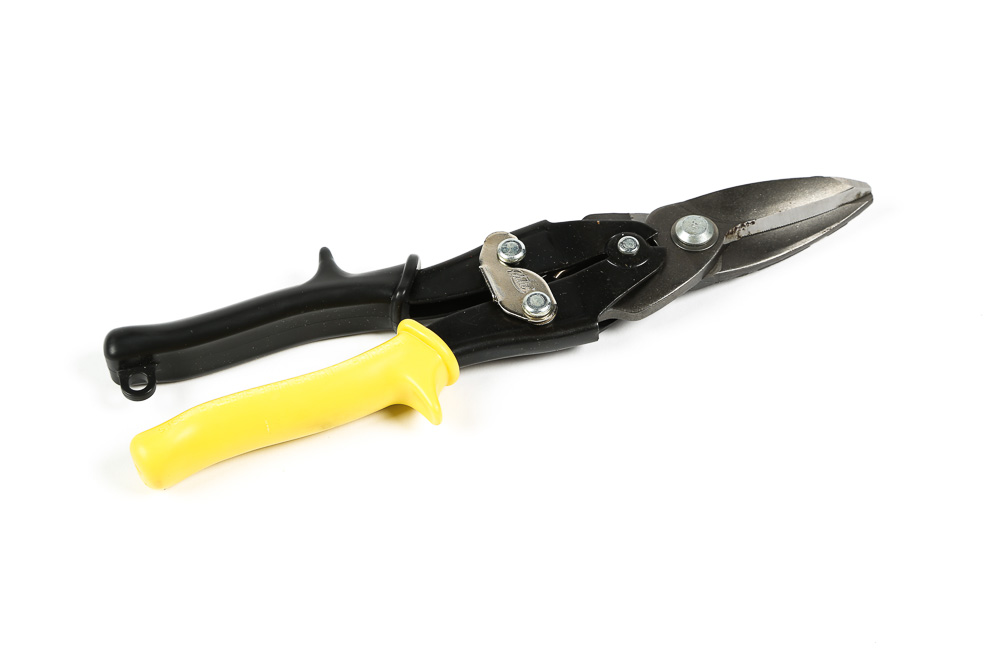 PETIT OUTILLAGE_ _ARALTEC_Cisaille aviateur a decouper 3R JAUNE